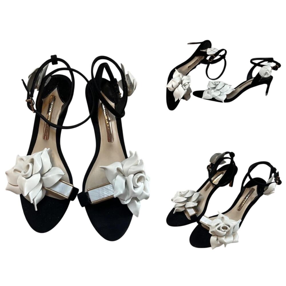 Sophia Webster Sandals In Black White